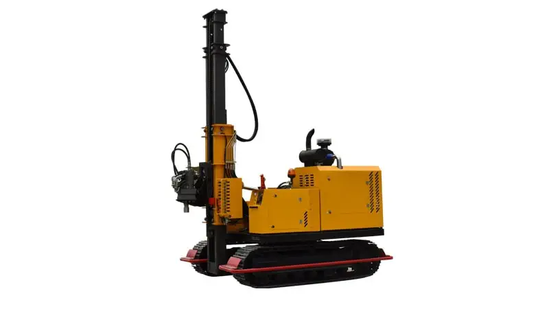 Everstar's HXR6 solar pile driver 