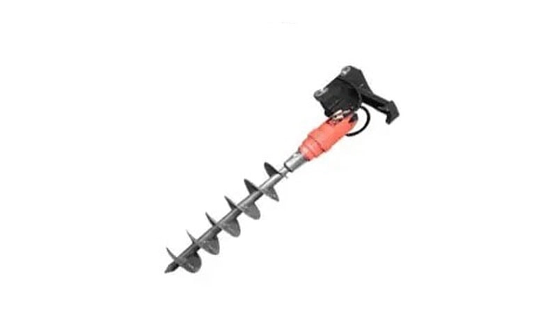Rotary motor and auger rod