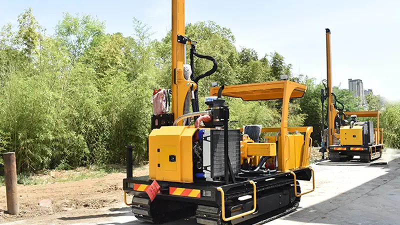 Everstar Machinery's solar pile driver