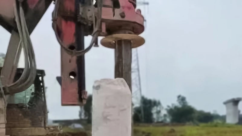 Everstar rotary drilling rig casing tremie