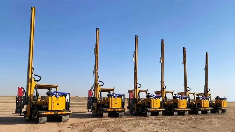 Everstar's pile drivers equipment