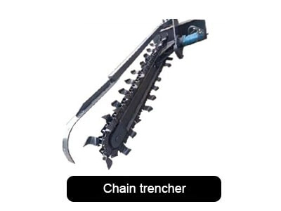 Chain trencher