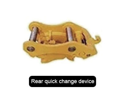 Rear quick change device
