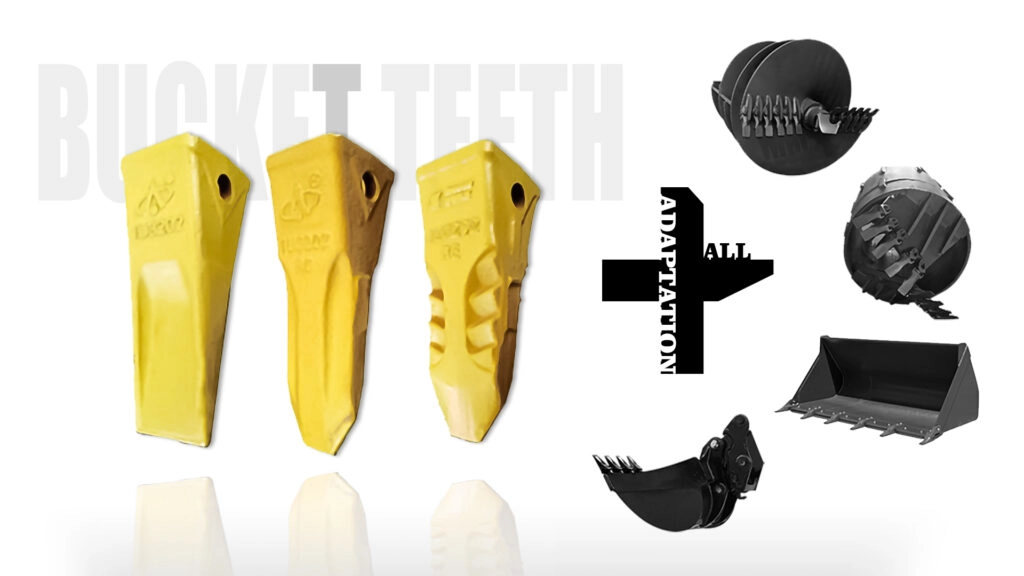 Bucket teeth compatible accessories