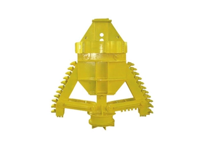 two wing bottom expansion drill bit (rock formation)
